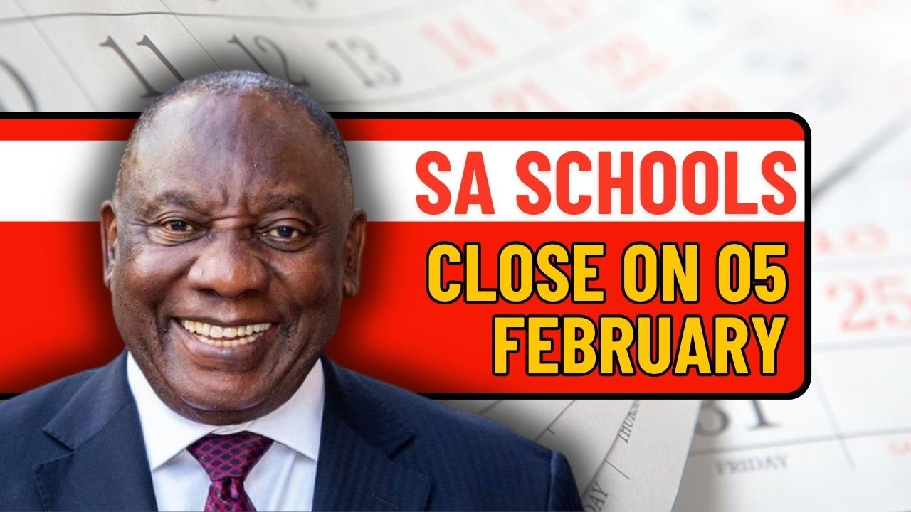SA Schools Close on 5th feb